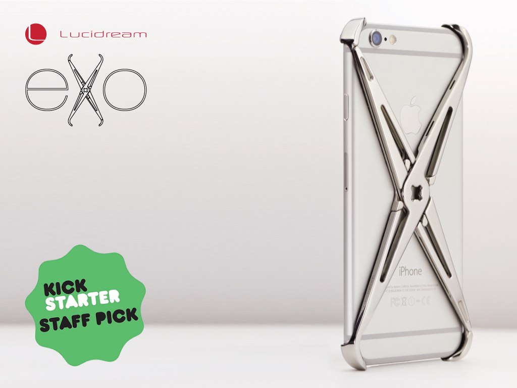 Lucidream eXo Premium iPhone Case on Kickstarter, designed by Ramak Radmard